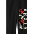thumbnail image 2 of Gremlins Gizmo Poses Youth Black Graphic Joggers-Large, 2 of 7