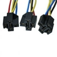 thumbnail image 4 of 25 Pcs 5 Pin Wires Cable Relay Socket Harness Connector DC 12V for Car Auto, 4 of 5