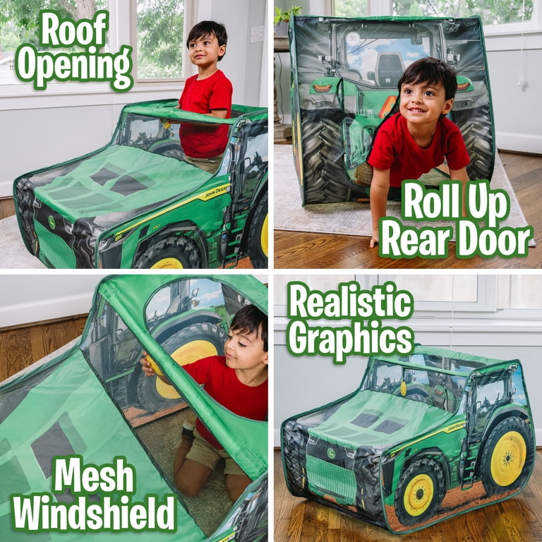 John Deere Tractor Pop-Up Play Tent for Kids photo 2