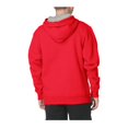 thumbnail image 2 of Champion des Hommes Powerblend Pull Polaire à Capuche, M, Équipe Rouge Écarlate, 2 of 4