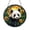 Acrylic 3.5 Inch, variant on Panda Stained Glass Round Suncatcher, Wildlife Window Hanging with Bamboo and Flowers Nature Decor