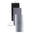 thumbnail image 3 of IH Casa Decor 3 Pack Dish Cloth Set Grey Plaid, 3 of 3