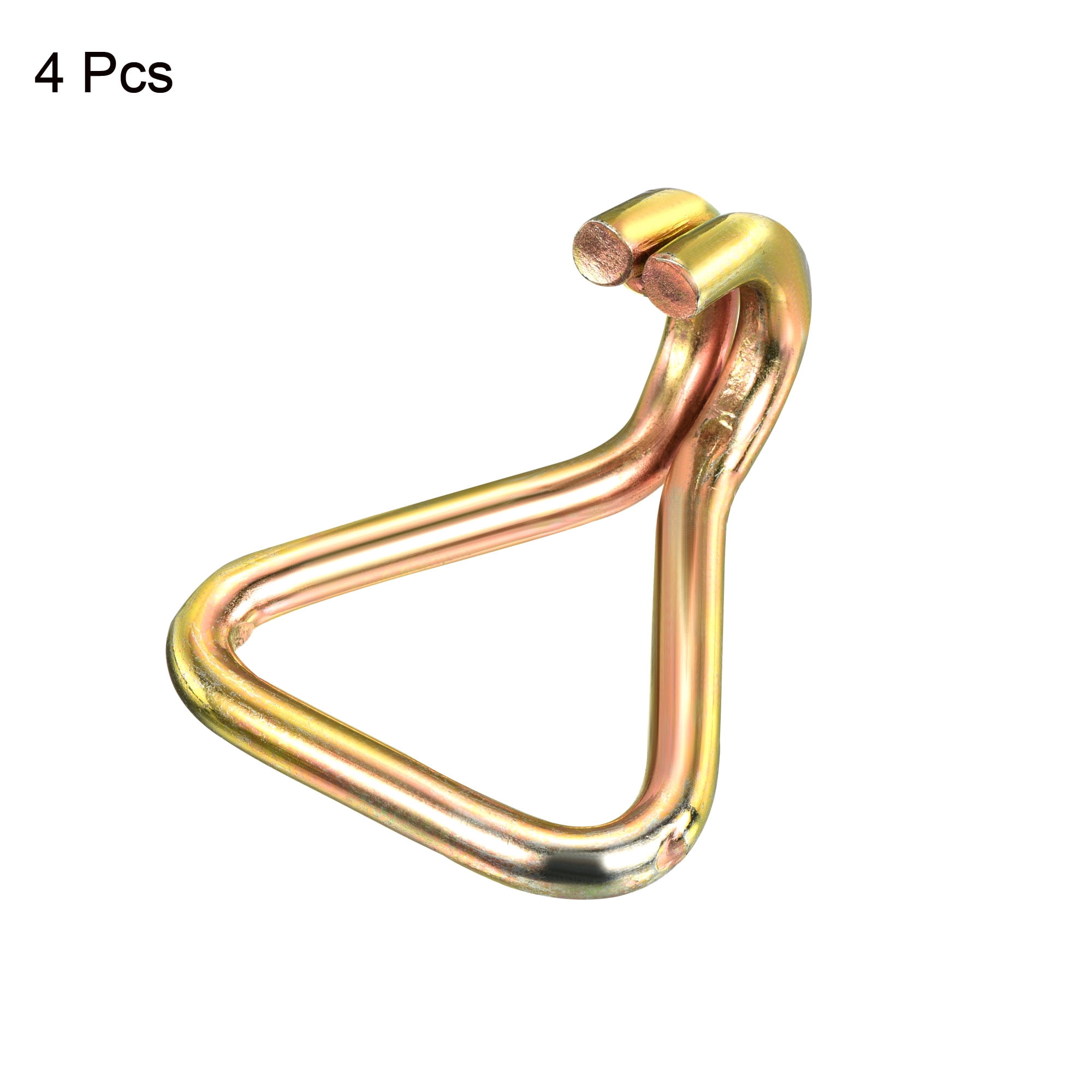 Unique Bargains Ratchet Double J Strap Hook for Tie Down Strap 80x65mm