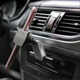 thumbnail image 2 of Car Phone Mount with Rubber Pad 360 Rotatable Alloy Phone Cradle for Vehicle Interior Accessories, 2 of 4