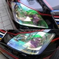 thumbnail image 5 of Tekuisi Car Light Lamp Color Changing Tint Vinyl Wrap Sticker Headlight Film 30 x100cm, 5 of 6