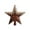 Brown, variant on 8" Rustic Christmas Star Tree Topper – Vintage Farmhouse Rusty Star Ornament for Christmas Tree, 3D Tree Top Star for Holiday Home Décor, Indoor & Outdoor Christmas Decorations (Brown)