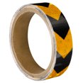 thumbnail image 3 of Uxcell Reflective Tape, 1 Roll 10 ft x 1-inch Adhesive High Visibility Safety Tape Reflector, Arrow Yellow Black, 3 of 6