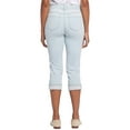 thumbnail image 2 of NYDJ Womens Marilyn Mid-Rise Cropped Straight Leg Jeans, 2 of 3