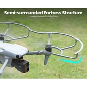Propeller Guard Ring Compatible for DJI AIR 3S/3, Drone Propellers Protective Bumper Ring for Drones Blades Anti-Collision Propeller Paddle Protection Quick Release Anti-shake Blade Ring Protector