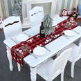 thumbnail image 4 of Grid Household Table Mat Cloth Set 180cmx31cm, Christmas Decoration,b, 4 of 4