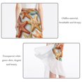 thumbnail image 2 of Starfish Stunning Chiffon Beach Dresses with Polyester Straps for Women in Beach Skirts, 2 of 6