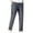 Grey, variant on WEAIXIMIUNG Winter Pants Men's Fashionable Elastic Loose Pants Casual Ice Silk Elastic Straight Leg Pants Jogging Sports