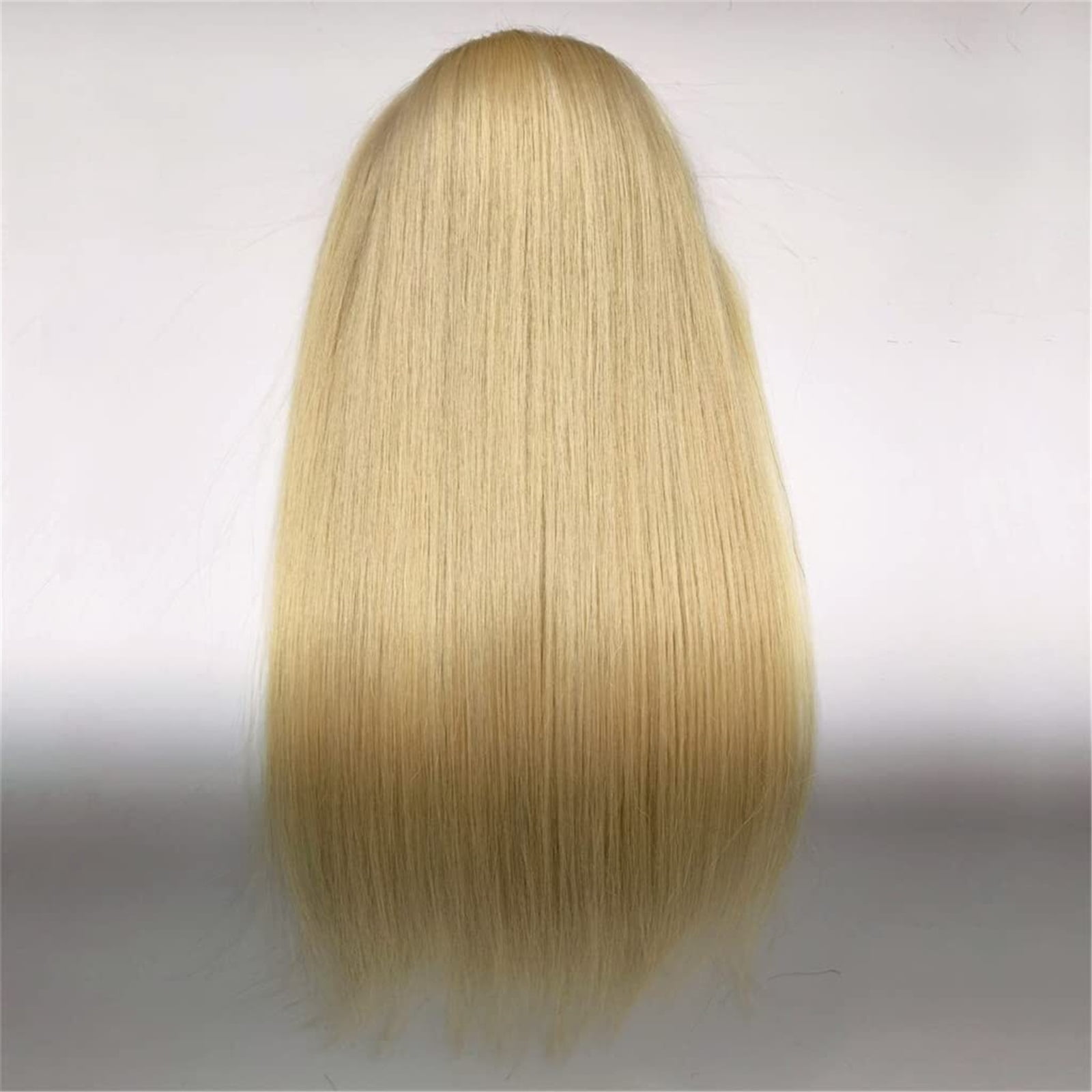 Blonde 613 Straight Drawstring Ponytail Clip In Hair Extensions 100% Human Hair Extensions