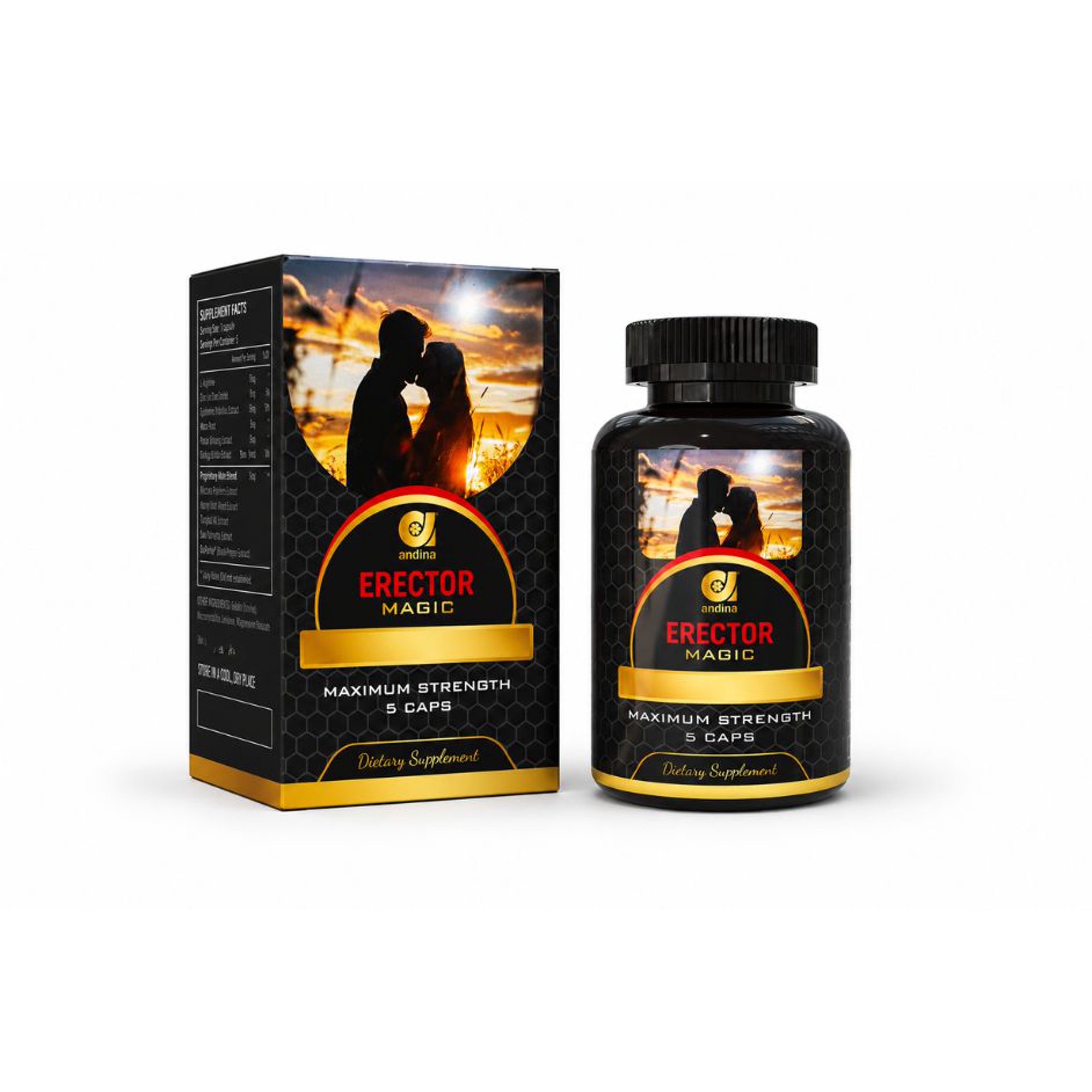 Andina Magic Erector Male Adult 5 Count