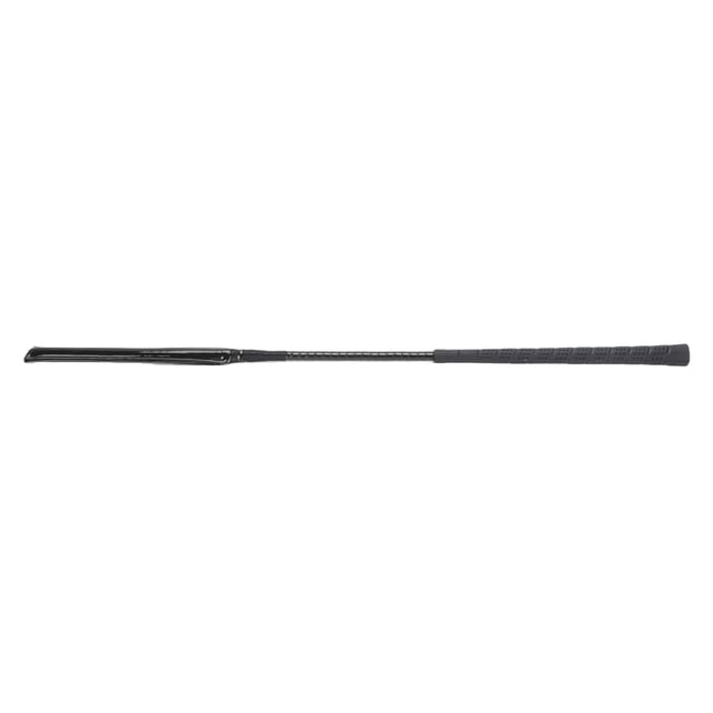 Horse Whip Riding Crop Premium Leather Anti Slip Silicone Handle Durable Equestrian Racing for Training Competitions 65cm Length