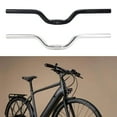 thumbnail image 4 of 22.2mm Clamps 520mm Length Light Weight Bicycles Handlebar Aluminum Alloy Flat Risers Handlebar for Mountain Bikes, 4 of 9