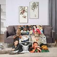 thumbnail image 4 of Anthony Ramos Blanket Soft and Warm Lightweight Fluffy Throws Blankets Rug Carpet Gift for Beach Yoga Bedroom Living Room Decoration Sofa Camping Trip Dorm Decor All Season, 4 of 6