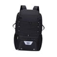 thumbnail image 2 of Bolsa de baloncesto Bolsa de softbol Multifuncional Impermeable Nylon Rayas reflectantes Negro, 2 of 8