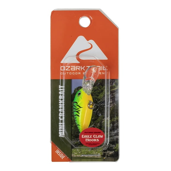 Ozark Trail 1/11 Ounce Mini Crankbait Fishing Lure - Firetiger