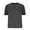 Gray, variant on WREESH Men's Henley Pullover Solid Color Round Neck Short Sleeve Casual T-Shirt Olive Green