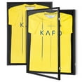 thumbnail image 1 of VEVOR 2PCs Jersey Display Frame Case, 23.3x31.2x1.5 in, Large Lockable Sport Jersey Shadow Box with 98% UV Protection PC Glass and Hangers, for Baseball Basketball Football Hockey Shirt and Uniform, 1 of 9