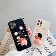 thumbnail image 2 of Funda para teléfono, para iPhone 12 Pro Max Funda tridimensional para teléfono móvil con descompresión creativa 3D Divertida y linda Funda blanda de silicona para apretar Crayon Shin-chan para aliviar, 2 of 5