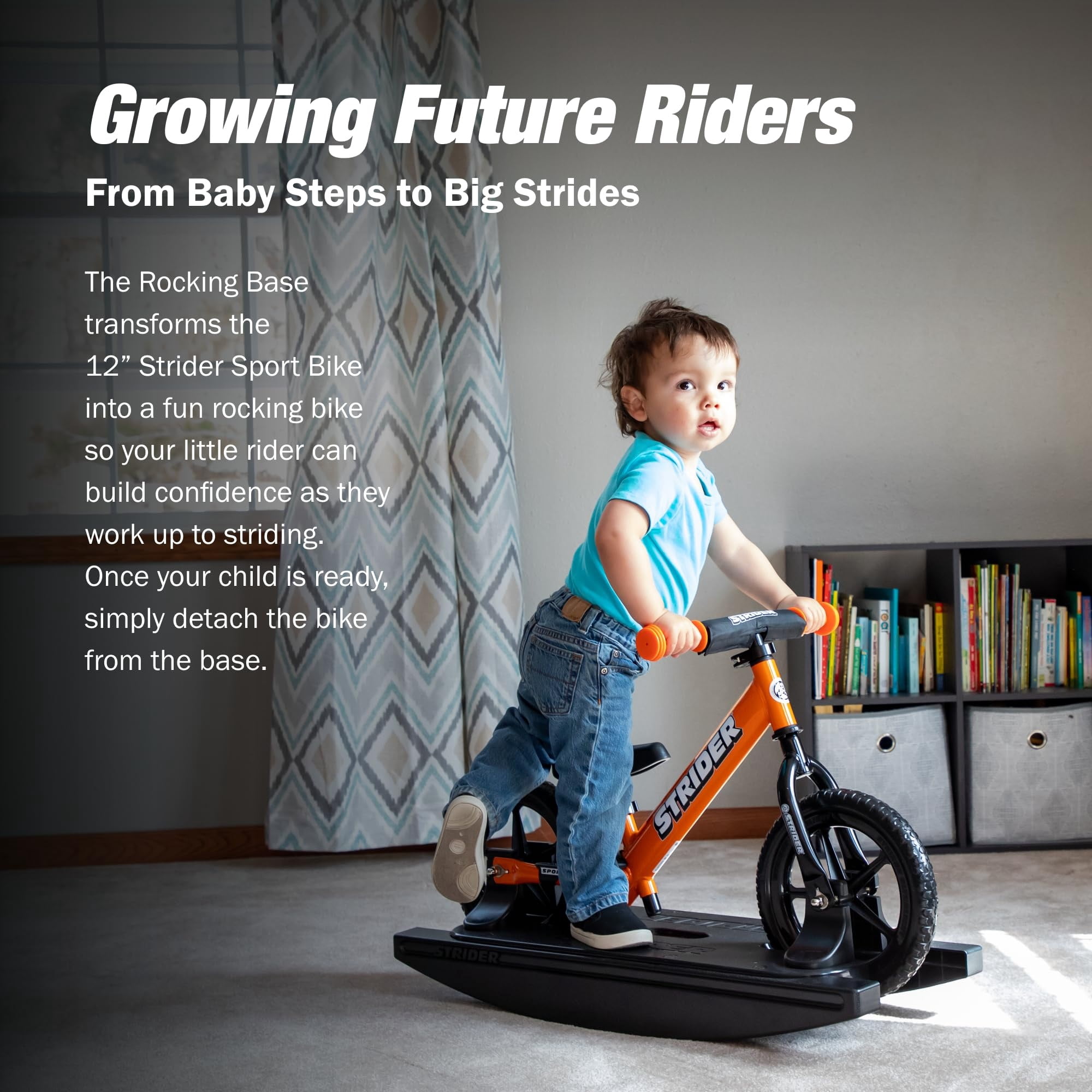 Strider, Sport Bike, 12‚Äù, Orange, for Kids 6 Months to 4 Years