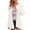 White, variant on Amidoa Long Sleeve Sweaters for Women Cardigan Bronze Knit Open Front Long Pockets Solid Cardigans Womens Cardigans L