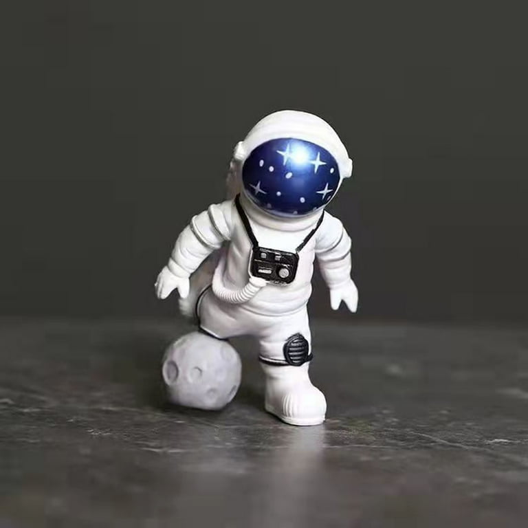 BNNG Astronaut Figurines Cake Topper Astronaut Figure Toys Outer