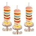 thumbnail image 3 of Soporte de rosquilla Irfora Madera Donut Soporte de pared Donut Holder Wedding Party Decoration Suministros de cumpleaños Irfora Soporte de rosquilla, 3 of 7