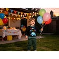 thumbnail image 4 of Happy Town Toddler Boys Girls Crewneck Sweatshirt Unisex Kids Cartoon Long Sleeve Pullover Top, 4 of 7