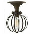 thumbnail image 2 of Hinkley Lighting 3115CM Congress 11-1/4" 1 Light Foyer Flush Mount,Chrome, 2 of 2