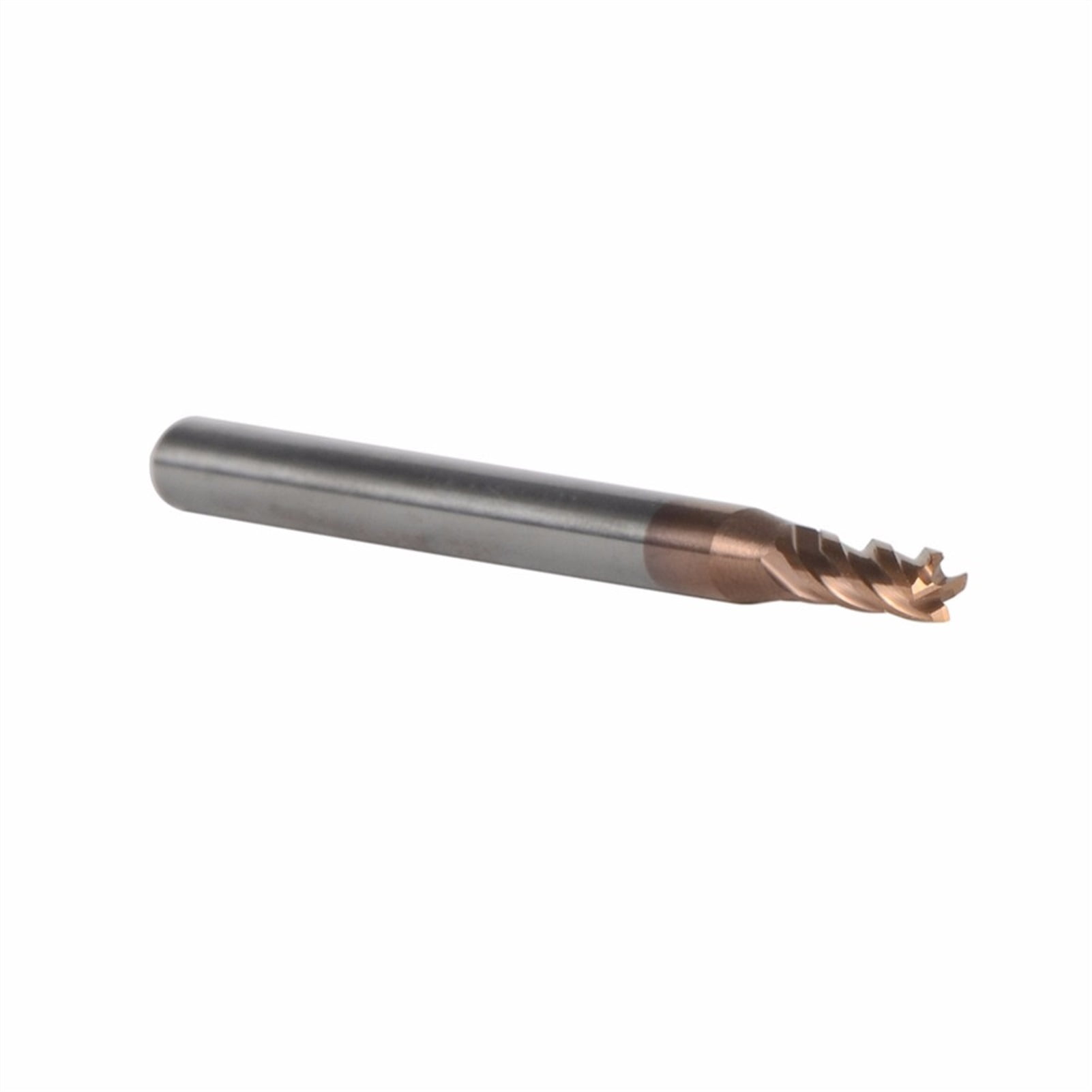 2pcs D3-4-50 Tungsten Steel End Mills 4 Flute Flattened Head CNC Milling HRC55 Carbide End Mills