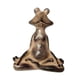 thumbnail image 4 of Estatua de rana de resina meditando y yoga, figura decorativa realista para el hogar Estilo E, 4 of 9