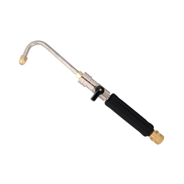 Varillas de hidrolavadora con conector rápido resistente para lavado de jardines y cubiertas de lavado de autos curva en forma de U