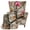 Autumn Tree Camouflage Pattern, variant on Pzuqiu 2 Piece Maple Camouflage Wingback Chair Slipcover, Wingback Chair Cover Machine Washable Polyester Spandex Fabric Wingback Armchair Cover for Indoor