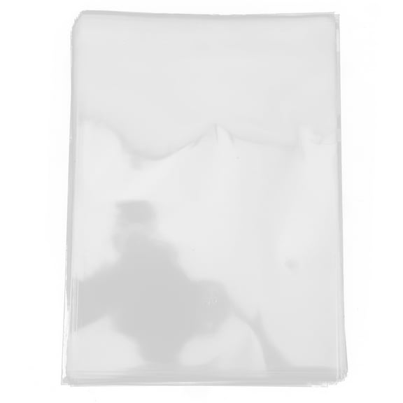 Raindrops 100Pcs Clear Plastic Favor Bags Bopp Resealable Bags for Small Business