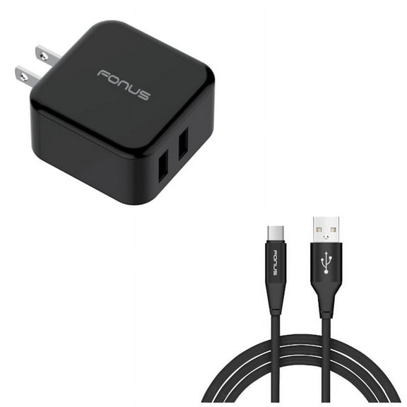 30W Fast Home Charger w Type-C 10ft USB Cable W5J for Acer Liquid Jade Primo - Alcatel PulseMix, 7, Idol 5S 5 4S - ASUS Zenfone V Live, ROG Phone, AR 6 5z 4 Pro - Blackberry Motion, Key2