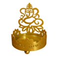 thumbnail image 1 of Sostenedor de vela de taza, adornos de lámpara de aceite de Buda, soporte de lámpara Ghee tallado hueco para decoración de escritorio, suministros Dios hindú Sunnimix Portalámparas Ghee, 1 of 5