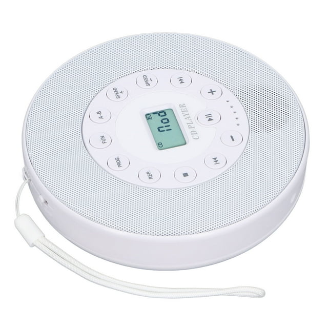 Portable CD Player, BT Home CD Music Player with Speaker Support Recording to USB MP3 Compatibility Anti Skip CD Player for Car with Headphones