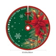 thumbnail image 4 of Cheapark 90cm Christmas Tree Skirt - Festive Tree Bottom Cover, Soft Fabric Decor Enhancing Xmas Tree Display & Holiday Ambiance, 4 of 6