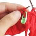 thumbnail image 4 of Clips de Aguja de Tejer, Función de Bloqueo 50 piezas Marcadores de Puntada de Plásstico para Artesanías de Álbum de Recortes de Bricolaje, 4 of 7