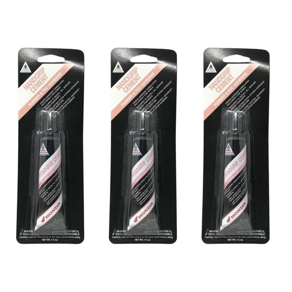 Honda Genuine OEM Handgrip Cement Rubber & PVC Adhesive 08712-0001 - 3 Pack