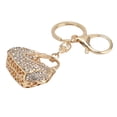 thumbnail image 2 of Keychain Pendant, Sturdy Durable Rhinestone Keychain Multifunctional Ladies Handbag Shape  For Bag Ornaments For Car Pendants, 2 of 8