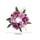 thumbnail image 3 of 20cm Silk Rose Wreath Party Gathering Wedding Candlestick And Candle Decor February 14 Festive Ambiance Enhancer, 3 of 6