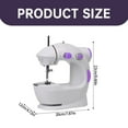 GIUHUIZ Clearance!Mini Portable Sewing Machine For Beginners Adult