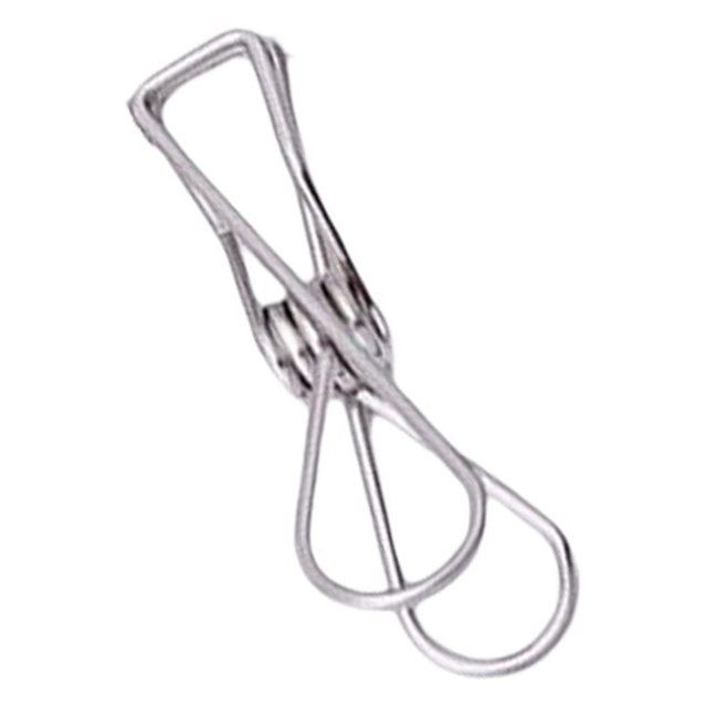 Methold Pinzas para ropa de 20 piezas, Clips de sellado de carpeta de Metal a prueba de herrumbre, abrazaderas multiusos para ropa, perchas, Carpetas de archivos 5cm
