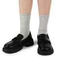 thumbnail image 4 of Zhengup Women Casual Calf Socks - Cute Cotton Crew Socks - Thin Soft Above Ankle Socks 6 Pairs Size 5-10, 4 of 6