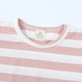 thumbnail image 4 of TAIAOJING Toddler Boys Short Sleeve T-Shirt Pullover Tops Striped Prints Shorts Kids Outfits Sets Relaxed Fit 6-9M, 4 of 8