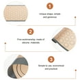 thumbnail image 4 of Miangastore Tapis de Cuisson Antiadhésifs en Silicone pour Biscuits, 4 of 8